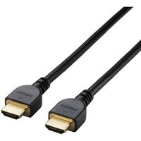 エレコム HDMIケーブル/イーサネット対応/高シールドコネクタ/1.5m/ブラック CAC-HD14E15BK2 1個