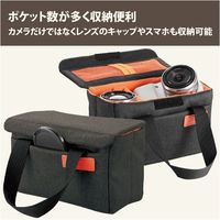 off toco 2STYLEカジュアルインナーカメラボックス Mサイズ ブラック DGB-S026BK エレコム 1個