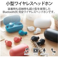 エレコム Bluetoothイヤホン/トゥルーワイヤレス/FAST MUSIC/TWS10/ローズレッド LBT-TWS10RD 1個