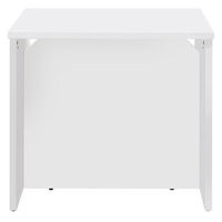 アール・エフ・ヤマカワ 木製ローカウンター 幅750×奥行600×高さ700mm ホワイト 1台（取寄品）