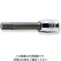 エスコ 1/4”DR/6mm [INHEX]ロングビットソケット EA619LJ-106 1セット(10個)（直送品）