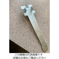 エスコ 260mm ドラム缶スパナ(スチール製) EA991JM-31 1セット(3本)（直送品）