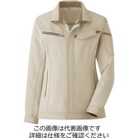 ミドリ安全 ベルデクセル 女子長袖ジャンパー VELS2520上 アイボリー 15号 3124108107 1点（直送品）