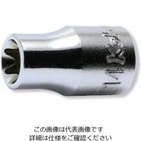 エスコ 1/2”DR/E24 [TORX]ソケット EA618CM-124 1セット(5個)（直送品）