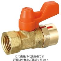 エスコ Rc1/4” ミニボールバルブ(メッキ無) EA425AG-162 1セット(10個)（直送品）
