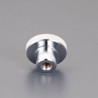 エスコ M8x 18 mm ローレットナット(段付/スチール製) EA948BW-74 1セット(15個)（直送品）