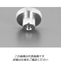 エスコ M4x 9.5mm ローレットナット(段付/ステンレス製) EA948BW-81 1セット(15個)（直送品）