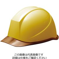 ミドリ安全 ヘルメット SCー11PCL RA3ーUP Windflow イエロー/ブラウン 4003112091 1個（直送品）
