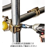 エスコ 22mm 電ドルソケット(ショート) EA612AA-22 1セット(4個)（直送品）