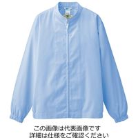 ミドリ安全 男女共用 長袖ブルゾン MHS24B 上 ブルー LL 3120197206 1点（直送品）