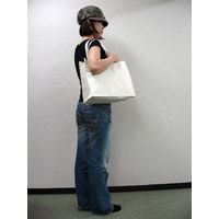 エスコ（esco） 360x300x140mm トートバッグ（ブラック） 1セット（10個） EA927AM-7（直送品）