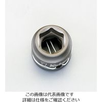 エスコ 1/2”DR/21mm インパクトショートソケット EA164DN-121 1セット(3個)（直送品）