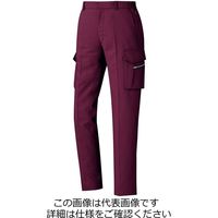 ミドリ安全 ベルデクセル 男女ペア カーゴパンツ VE525C下 ワイン LL 3112126106 1点（直送品）
