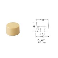 エスコ 48mm ソフトハンマーヘッド EA575WS-50A 1セット(10個)（直送品）