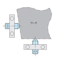 エスコ M16x25mm [半球]ボールスクリュー EA948DJ-31 1セット(10個)（直送品）