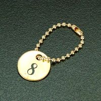 エスコ 3.1x150mm キーチェーン(5本) EA916ZC-20 1セット(200本:5本×40袋)（直送品）