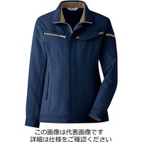 ミドリ安全 ベルデクセル 女子ジャンパー VEL527上 ネイビー 15号 3114105307 1点（直送品）