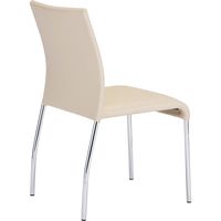 藤沢工業 TOKIO CSLシリーズ リフレッシュチェア レザー ベージュ CSL-4L 1セット（4脚入）（取寄品）