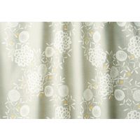 スミノエ デザインライフ セミオーダー カーテン ハナカザリ 2300×2450mm グレー １セット(2枚入)（直送品）