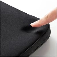 サンワサプライ MacBook用衝撃吸収ファスナー付インナーケース(13.3インチ) IN-MACFA13BK 1個