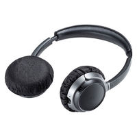 サンワサプライ 不織布ヘッドホンイヤーパッドカバー MM-HSC3BK 1セット(100枚入)（直送品）