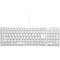 サンワサプライ コンパクトキーボード(テンキー付き・ホワイト) SKB-KG2WN2 1個