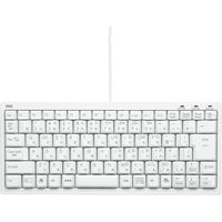 サンワサプライ コンパクトキーボード(テンキー無し・ホワイト) SKB-KG3WN2 1個