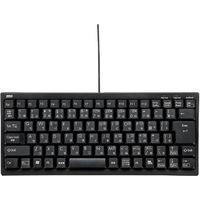 サンワサプライ コンパクトキーボード(テンキー無し・ブラック) SKB-KG3BKN2 1個