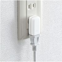 サンワサプライ スペースアダプタ たて型 2個入り TAP-B54 1個