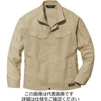 ミドリ安全 ベルデクセル フレックス 男女共用 ジャンパー VE640上 カーキ L 3110126705 1点（直送品）