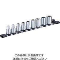 エスコ 1/2”DR/E10ーE24 [Torx] ソケットセット(9個組) EA618KX-1 1セット（直送品）