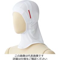 ミドリ安全 インナーキャップ 長髪用 FF420C ホワイト LL 3189142106 1セット(10点)（直送品）