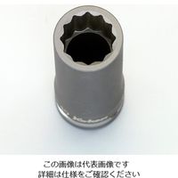 エスコ 1/2”DR/14mm ディープインパクトソケット(十二角) EA164DG-214 1セット(3個)（直送品）