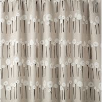 スミノエ デザインライフ セミオーダー カーテン ハツナギ 1300×1100mm ホワイト １セット(2枚入)（直送品）