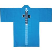 【和装小物・祭り用品】東京いろは 子供用半天 睦無地 あさぎ色 5号サイズ 2228533005 1着（直送品）