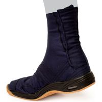 【和装小物・祭り用品】荘快堂 エアクッション地下足袋 7枚コハゼ 紺 27cm 2441338010 1足（直送品）