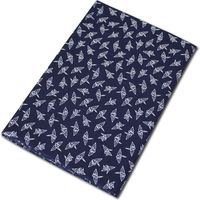 【和装小物・祭り用品】東京いろは 顔料捺染手ぬぐい反物 折り鶴 綿100％ 長さ9ｍ 2603232010 1反（直送品）