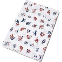 【和装小物・祭り用品】東京いろは 顔料捺染手ぬぐい反物 縁起ちらし 綿100％ 長さ9ｍ 2603232026 1反（直送品）