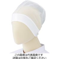 ミドリ安全 クリーンネット ネット KN02N ホワイト フリー 3189110820 1セット(10枚)（直送品）