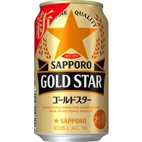 ビール類　新ジャンル　GOLDSTAR (ゴールドスター)　350ml　１ケース(24本入)　缶　サッポロビール