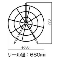 エスコ 8.0x5.0mmx70m FRP通線ロッド EA597BJ-31 1台（直送品）