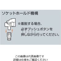 エスコ 1/2”DR/628mm ラチェットハンドル(スイベル式) EA618KA-15 1本（直送品）