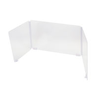 アスカ 飛沫安心ガード 3連結アクリルパーテーション 大 CVG20 1台 飛沫対策用