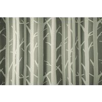 スミノエ デザインライフ セミオーダー カーテン シラカバ 1900×1950mm グレー １セット(2枚入)（直送品）