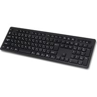 キーボード　ワイヤレス 108キー 日本語 フルキーボード HDKB-206WBK 1個 磁気研究所