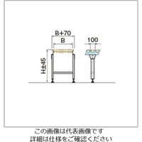 三機工業 定置脚（ステンレス） 軽・中負荷用 LSW30-59（NES） 1台（直送品）