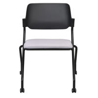 アール・エフ・ヤマカワ SYネスティングチェア 肘無し ファブリック ニュートラルグレー RFC-SYBFNG 1脚 幅609mm キャスター付き