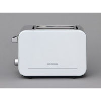 アイリスオーヤマ ポップアップ トースター 幅15.4×奥行28×高さ18.7cm 4～8枚切り対応 パン焼き機 ホワイト IPT-850-W １台