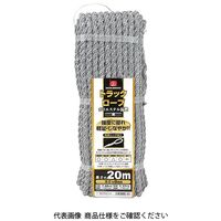 藤原産業 SK11 カラートラックロープ混撚 黒 SKCRーBRK920 1個（直送品）