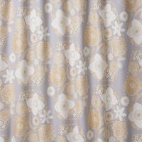 スミノエ デザインライフ セミオーダー カーテン イハナ 1000×2250mm グレー １セット(2枚入)（直送品）